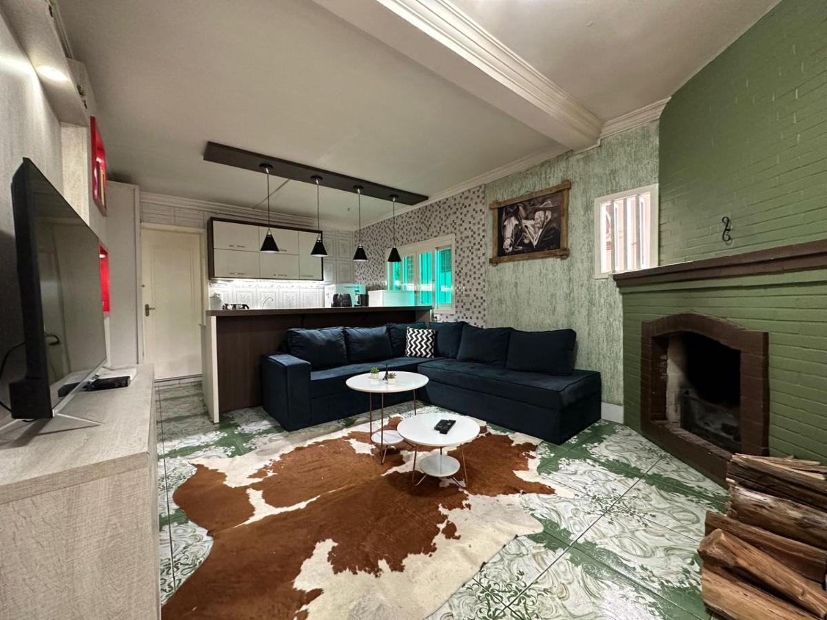 Apartamento Com Hidromassagem Em Gramado Apartment Bagian luar foto