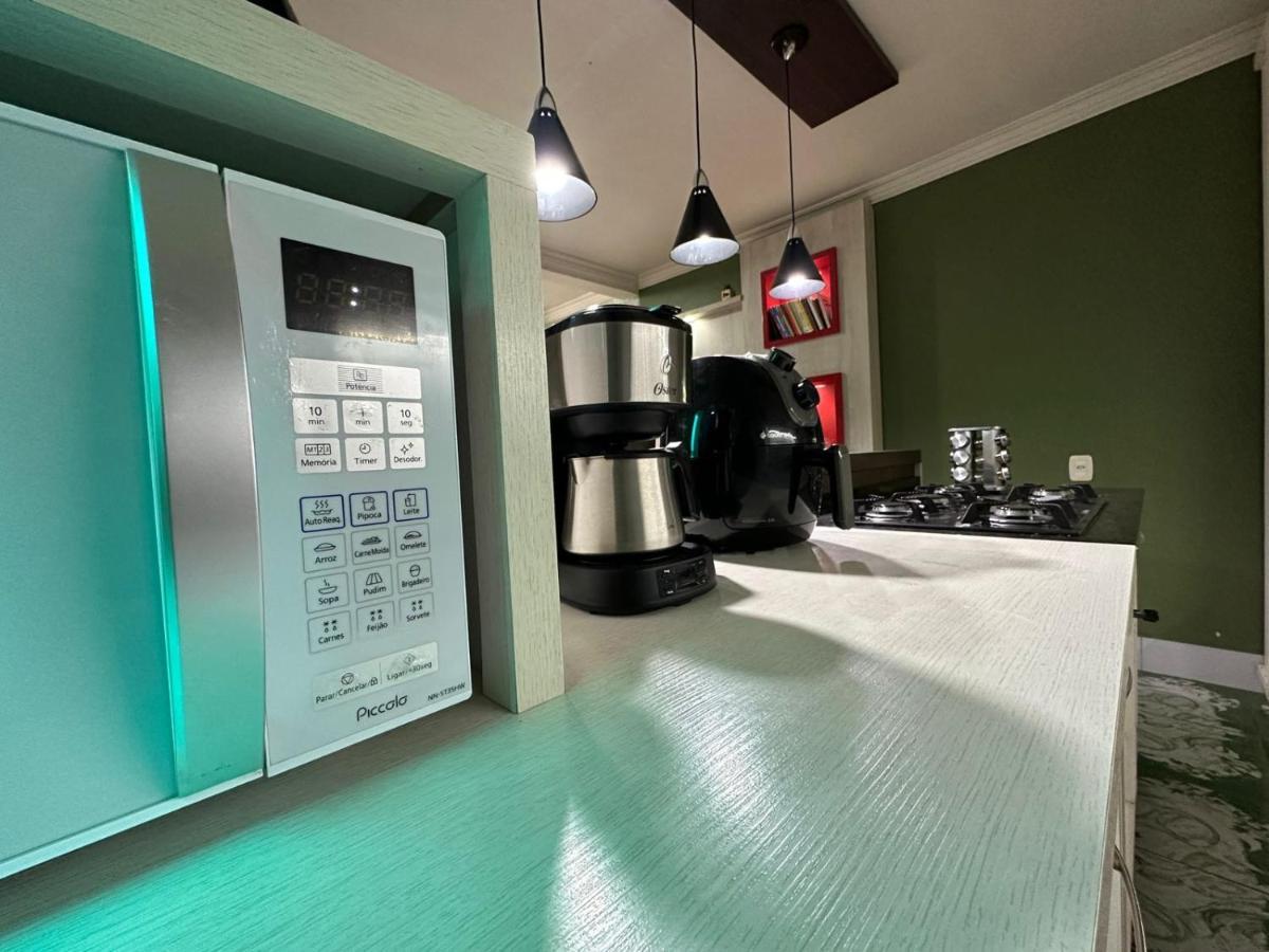 Apartamento Com Hidromassagem Em Gramado Apartment Bagian luar foto
